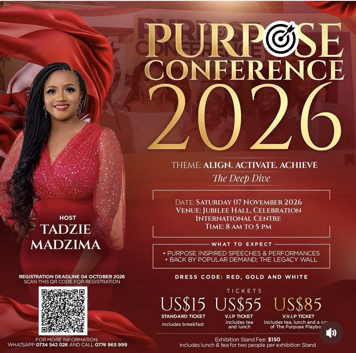 Tadzie Madzima, Host of Purpose Conference 2026